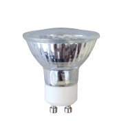 Лампа светодиодная (LED) Comtech LED MR16 GU10 5W 220V 3000К 120D (корпус Алюминий)