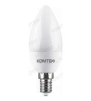 Лампа светодиодная (LED) КОМТЕХ СДЛ C 5 220 830 220 E14