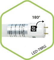 Лампа светодиодная (LED) ASD LED T8RG 600mm 10Вт 220В G13 6500K 800Лм