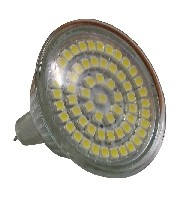 Лампа светодиодная (LED) NE MR16 220V 5.8W/LED 5x1/833 GU5.3 B (7/3571)