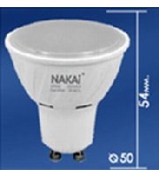 Лампа светодиодная (LED) NE MR16 220V 5W/LED/845 GU10 (7/4725)