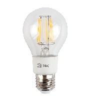 Лампа светодиодная (LED) ЭРА F LED A60 5w 827 E27 (10/50/1200)