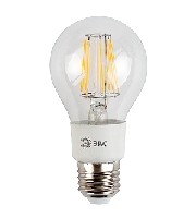 Лампа светодиодная (LED) ЭРА F LED A60 7w 827 E27 (10/50/1200)