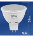 Лампа светодиодная (LED) NE MR 16 220V 5W/LED/833 GU5.3 (7/4723)