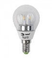 Лампа светодиодная (LED) ЭРА 360 LED P45 5w 827 E14 (10/50/2400)