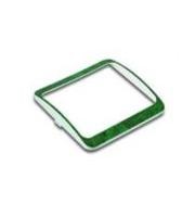 Выключатель комплектующие Makel Lillium (белый) Вставка одинарная зеленая 10376