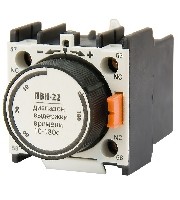 Контактор комплектующие Приставка ПВН 21 (откл.0.1 30сек) 1з+1р TDM