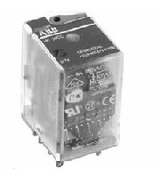 Промежуточное релеABBCR M024AC4 (катушка 24В переменного тока)